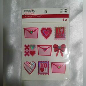 10 Recollections Valentine’s Day themed Dimensional Sticker Packs